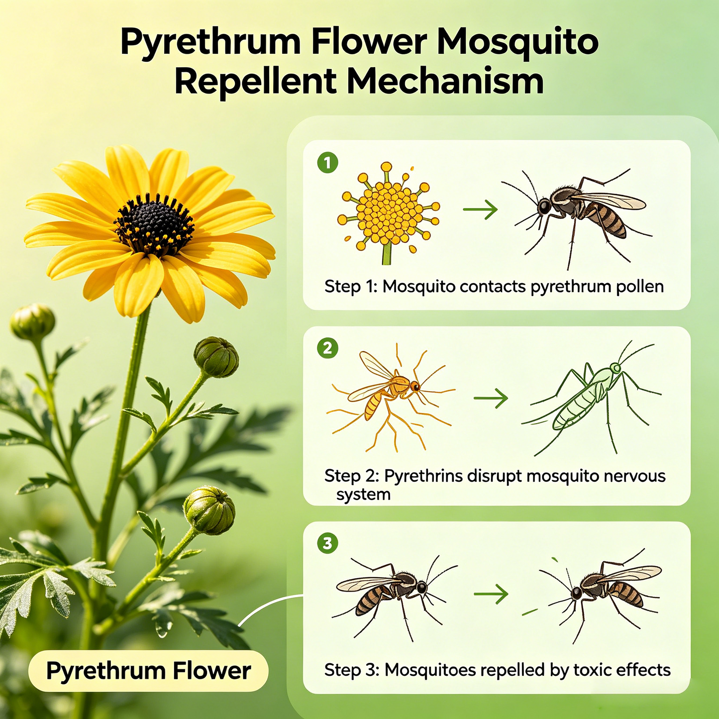 Summer Pyrethrum Flower Seeds-Pest Repellent & Ornamental Beauty