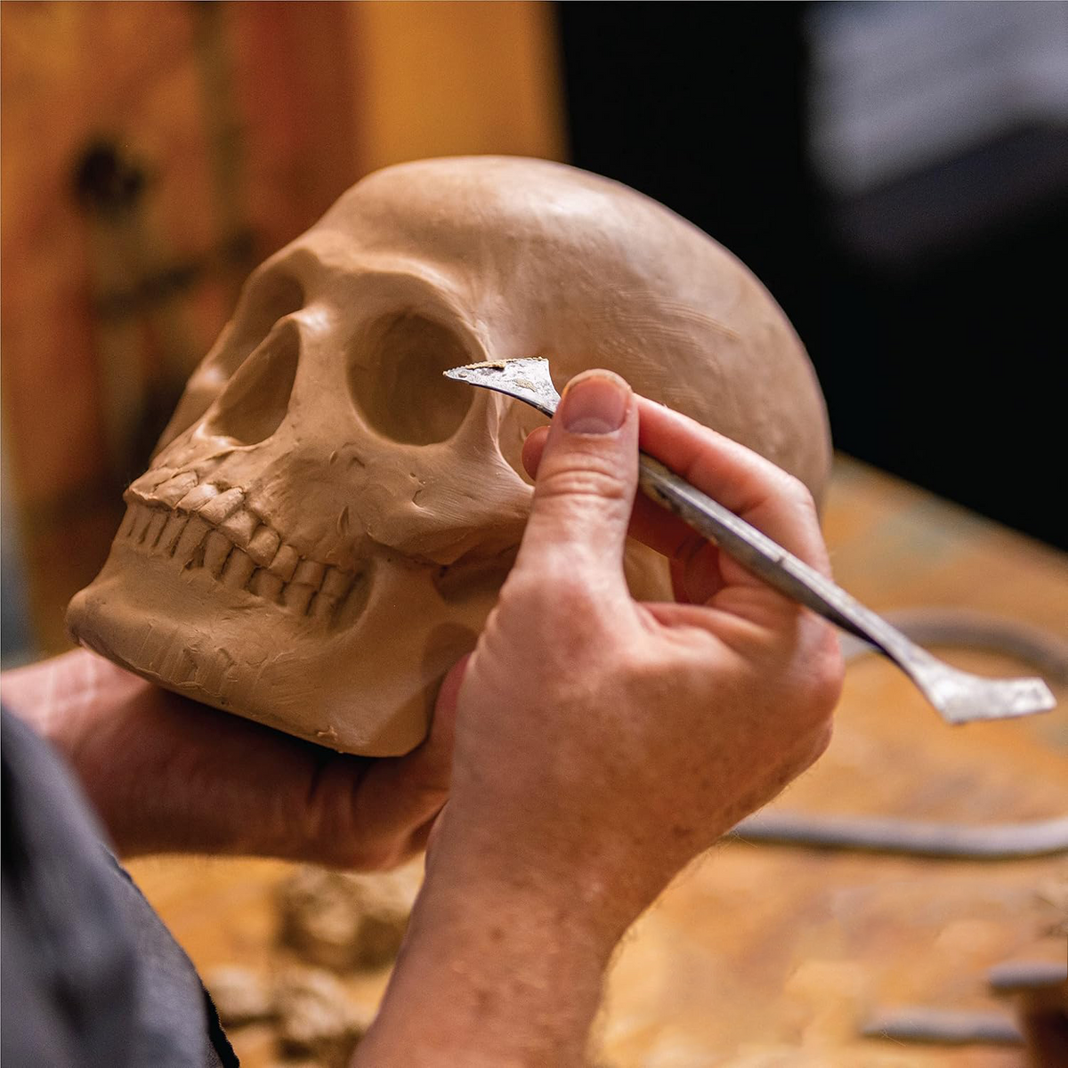 šCeramic Fireproof Fire Pit Skull