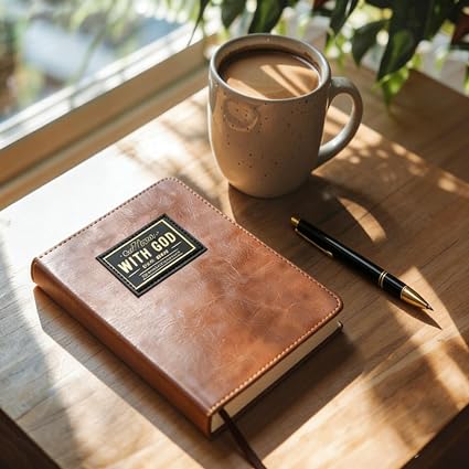 One Minute With God For Men KJV Large‑Print Reference Bible