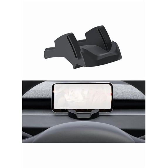 Phone Mount Holder Compatible with Tesla Model 3/Y 2021-2023 Model 3/Y 2024 Highland Accessories Silicone