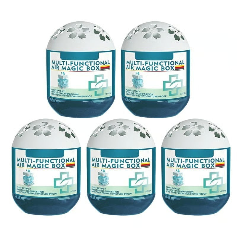 Magic Bead Box for Odor and Dust Removal