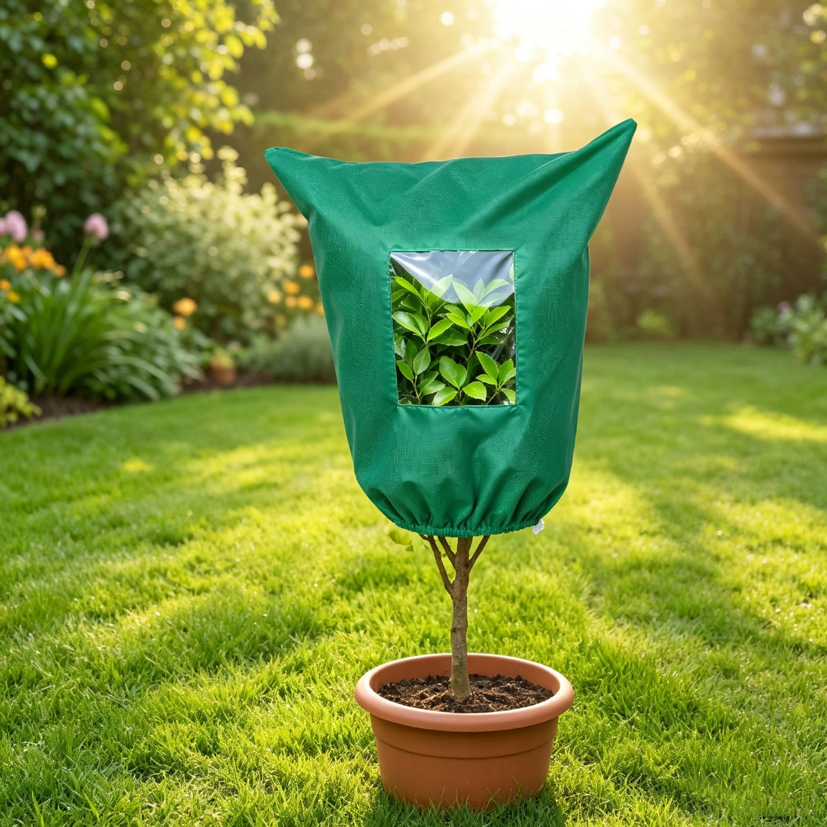 πΏ WINTER GARDEN ESSENTIAL | Plant Frost Protection Cover β Breathable Reusable Cover for Shrubs, Pots & Young Trees
