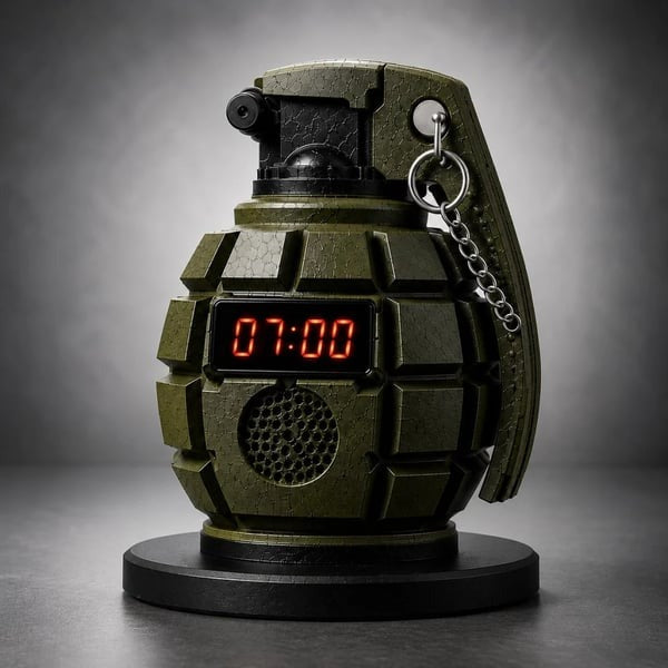 💣Grenade Alarm Clock⏰