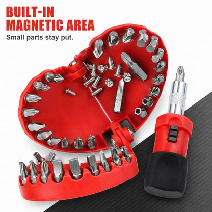🧰Barn Star 28 pc. Dental Style Bit Set with Stubby Handle