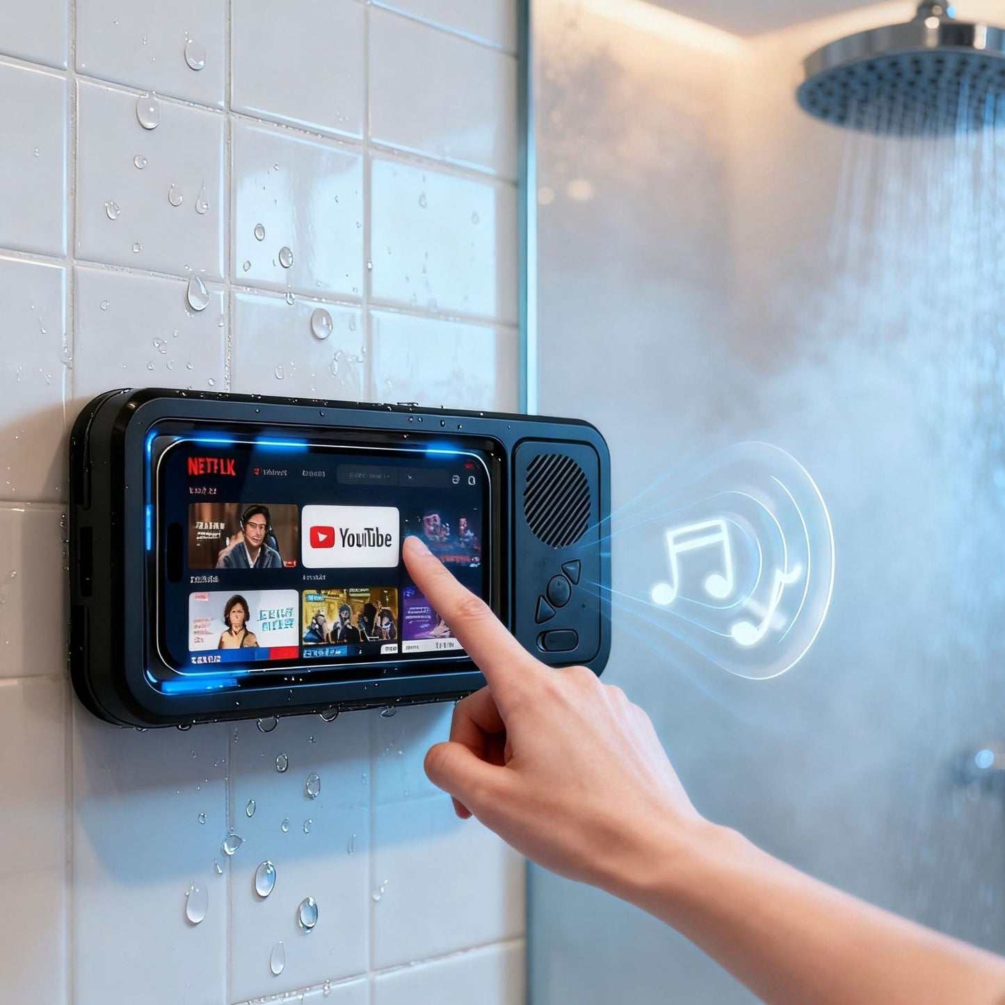 Waterproof Bluetooth Speaker Phone Case