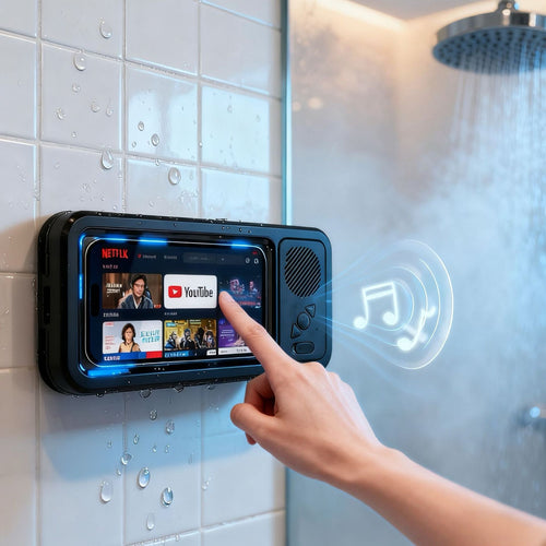 Waterproof Bluetooth Speaker Phone Case