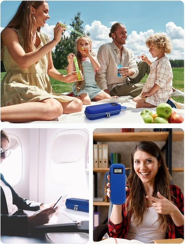 ❄️Travel Cooler Case with Temp Display 🌡️– Diabetic Friendly