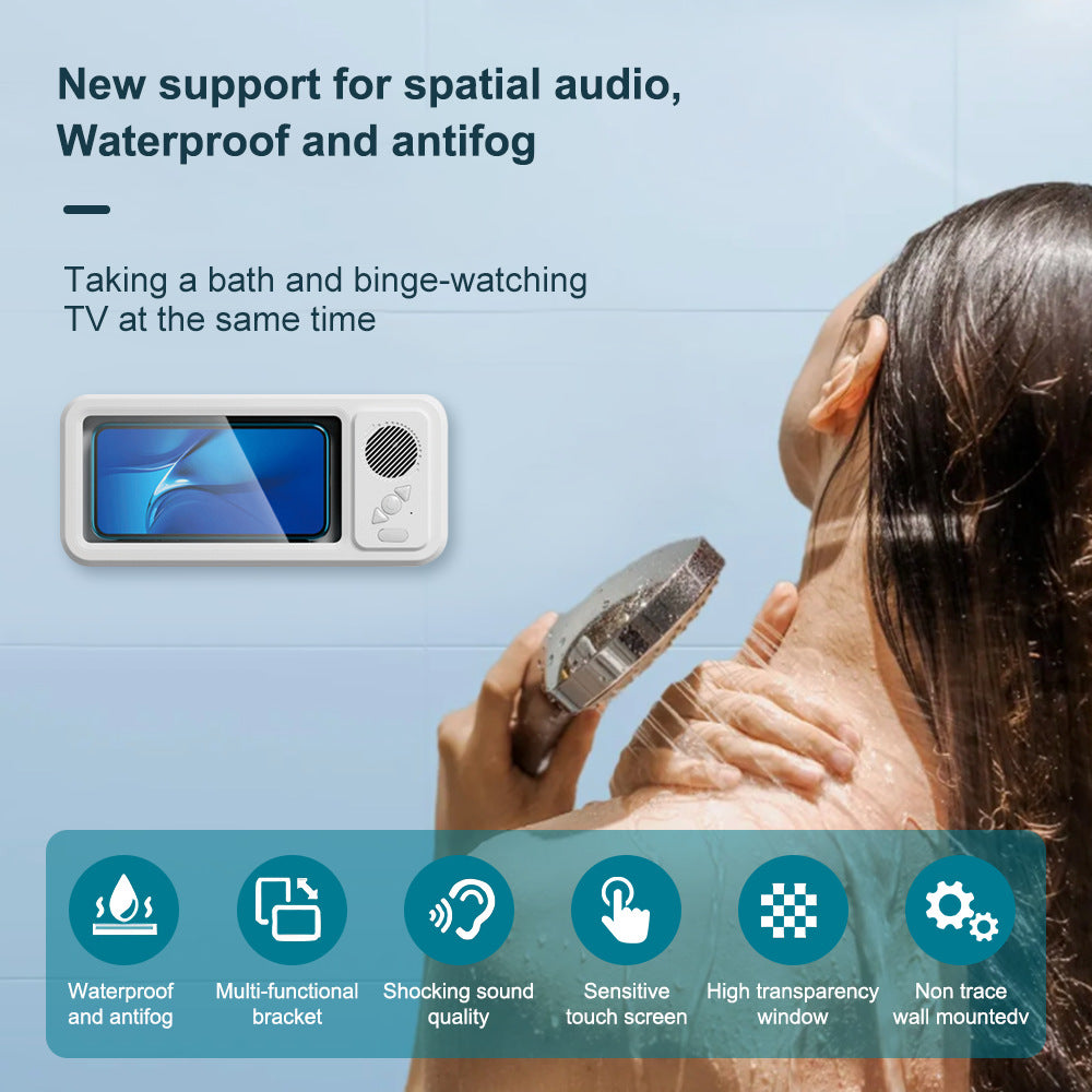 Waterproof Bluetooth Speaker Phone Case