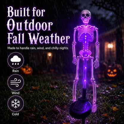 💀Solar Skeleton Yard Stake