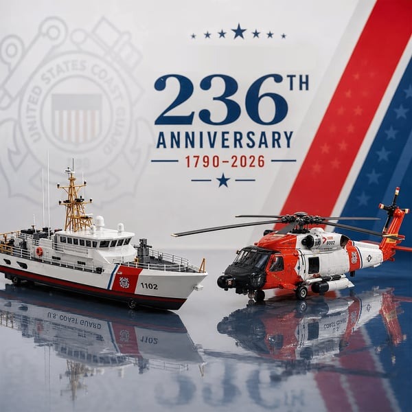 🚢🚁U.S. Elite Maritime Guardians 236th Anniversary Collector's Edition