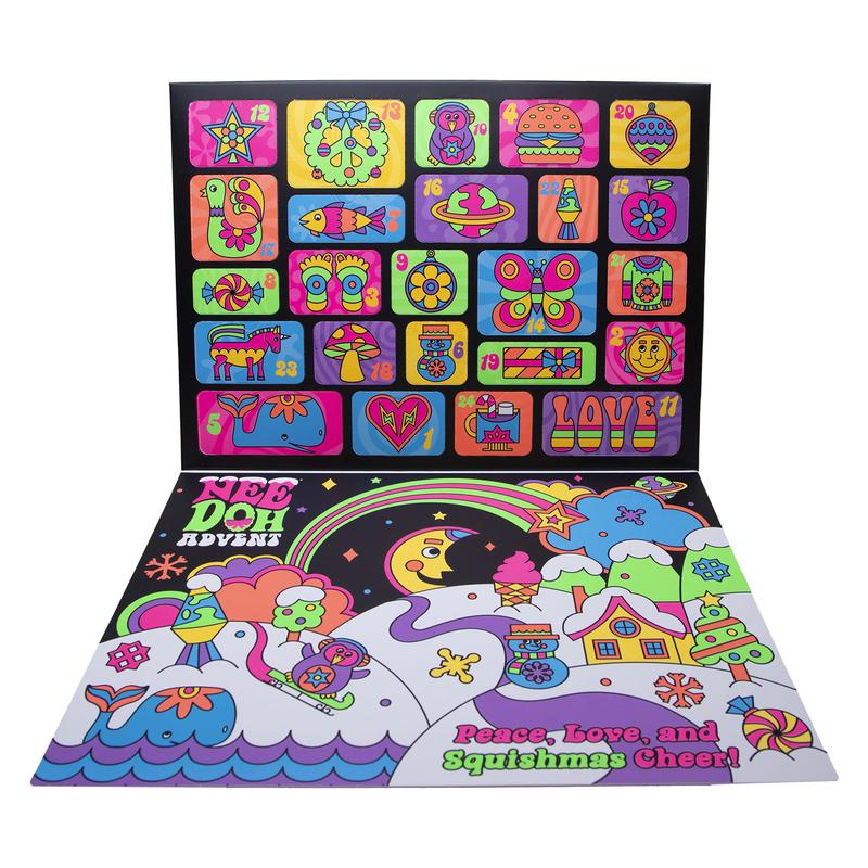 NeeDoh Squishmas 2025 Advent Calendar- 24 Days
