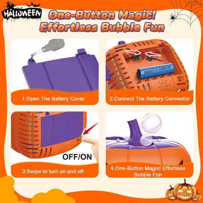 Halloween Bubble Machine