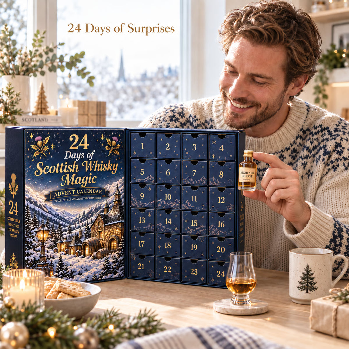 🥃🍾 2026 Scottish Whisky Blind Box Advent Calendar