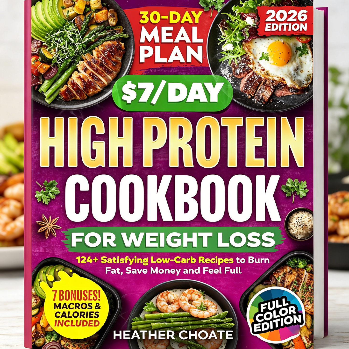 High Protein Cookbook for Weight Loss