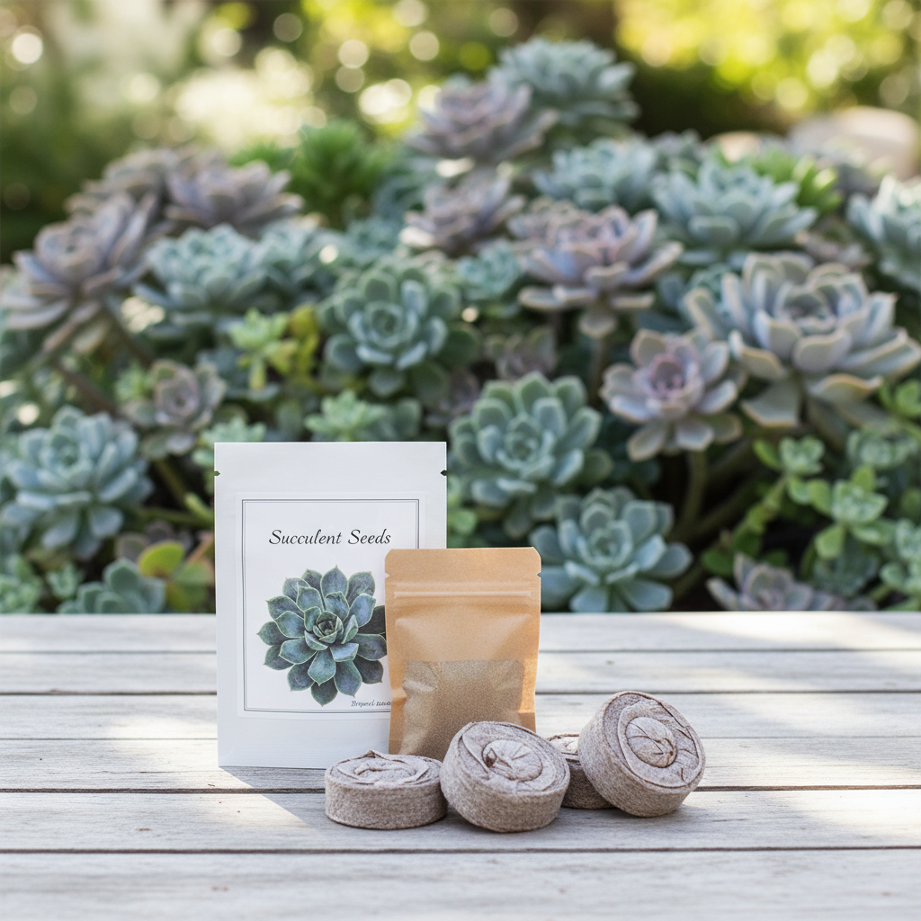 Colorful Summer Succulent Plants, Easy to Grow for Beginners