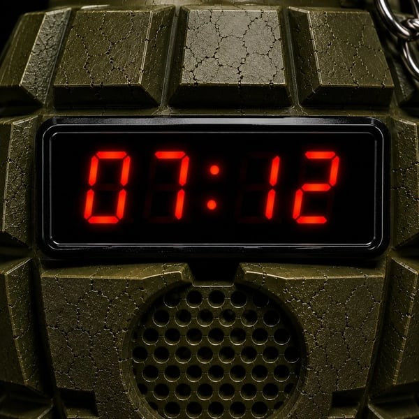 💣Grenade Alarm Clock⏰