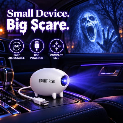 👻 Halloween Window Projector — Spooky Films, USB Powered Holiday Decor