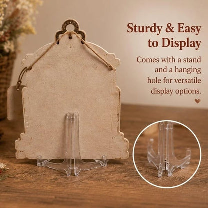 🕊️ Always Near 3D Fabric Poke Art Memory Lantern Kit