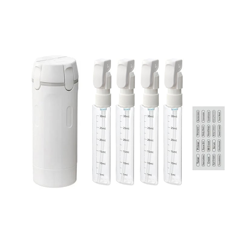 4-in-1 Leakproof Rotatable TravelDispenser Set