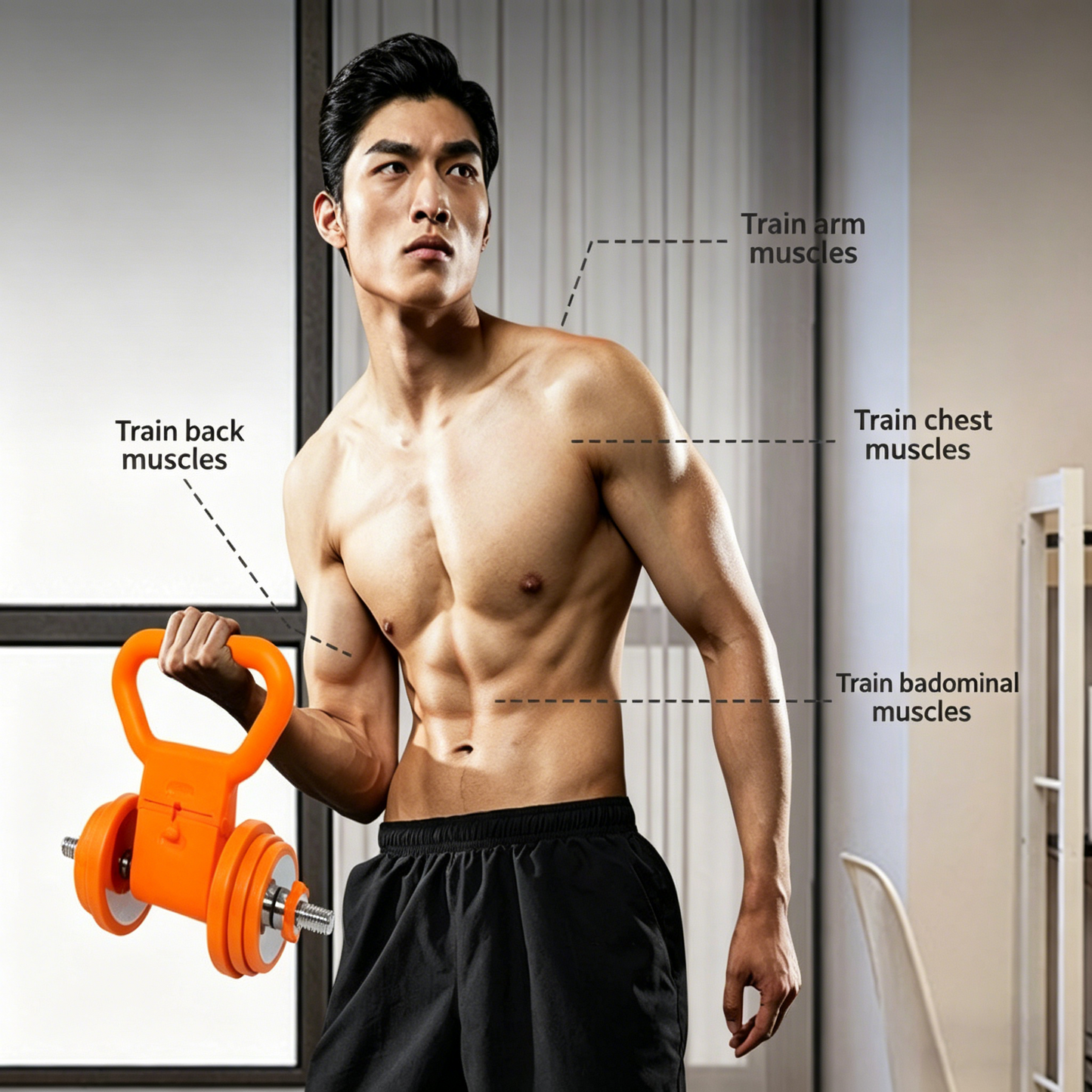 Adjustable Handle Comfortable Kettlebell Grip