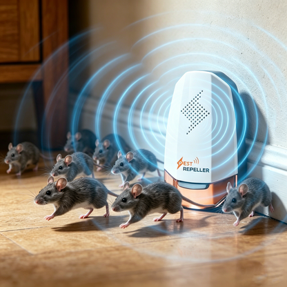 💥Ultrasonic Smart Indoor Non-Toxic Mouse Control Repeller