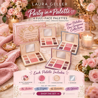 💕 4 Full-Face Palettes · One Beautiful Collection