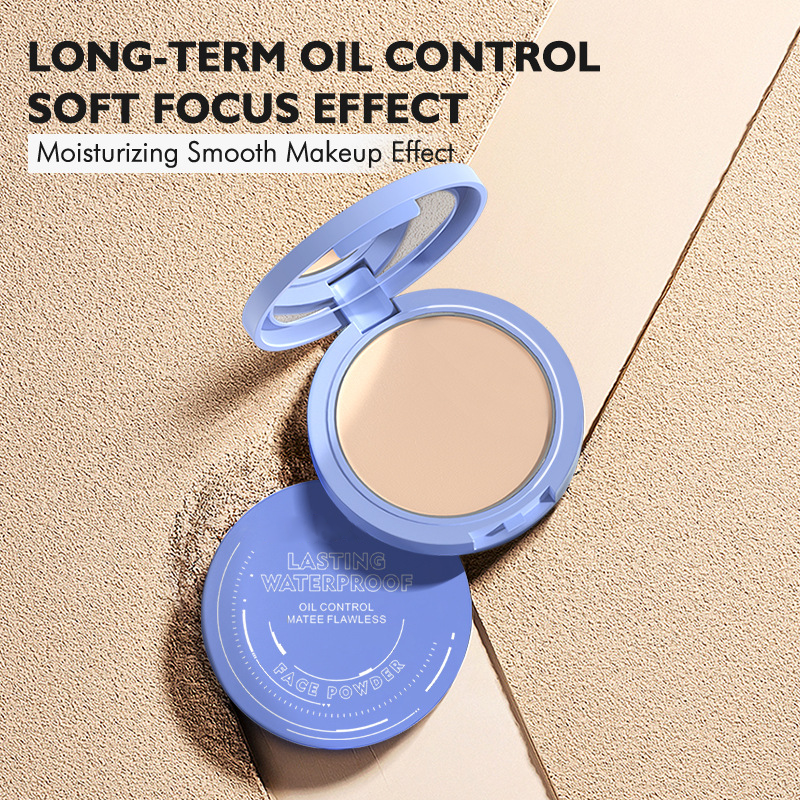3 Colors Oil Control Matte Face Powder