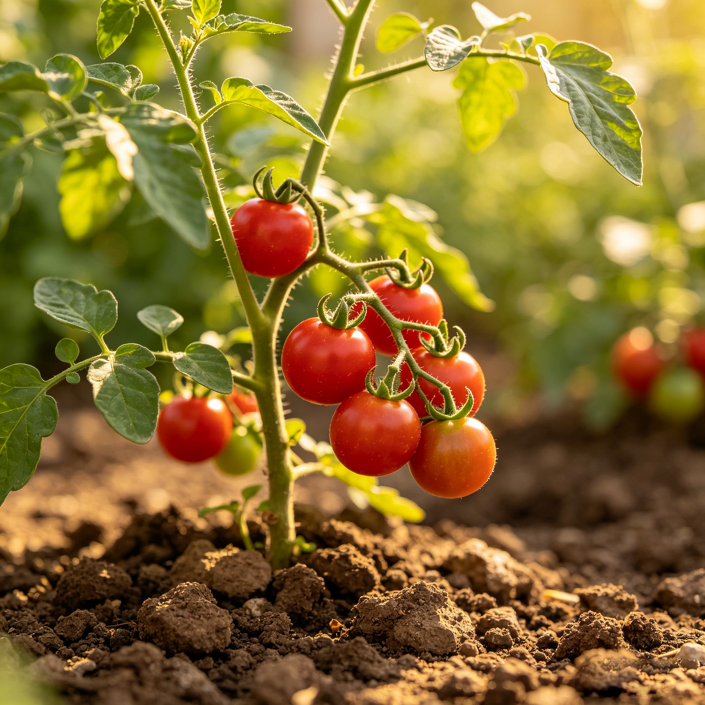 Summer Grow Juicy Ruby Pearl Tomatoes, Super Easy for Beginner Gardeners