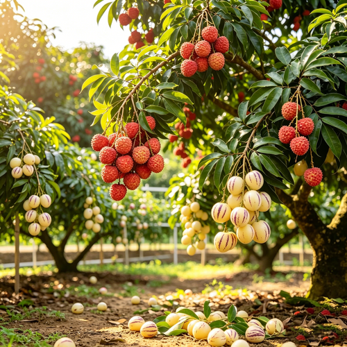 Rare Ginseng Fruit & Lychee Seed Pack – Grow Two Exotic Fruits in One Garden