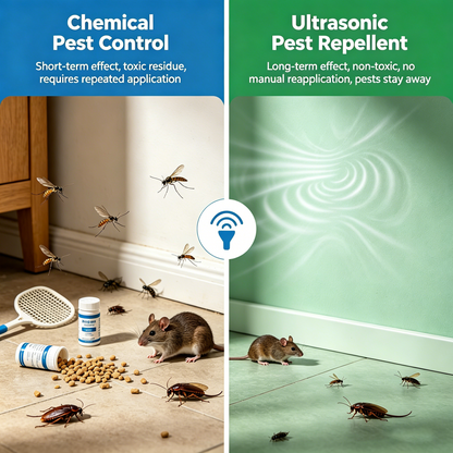 Ultrasonic Pest Repeller Control Plug in Indoor Reject