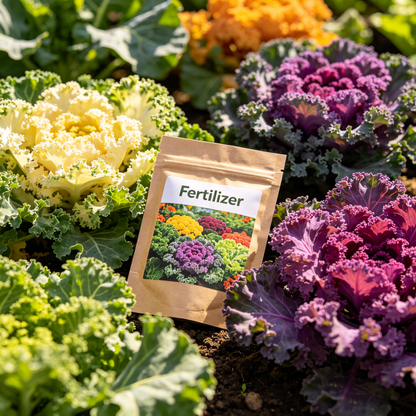 Ornamental & Edible Mix Large Flowered Kale