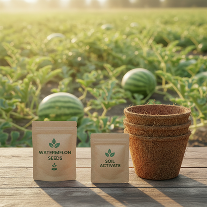 🍉 Thin-Rind Watermelon Seeds – Ultra-Sweet & Juicy