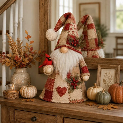 🐦 Patchwork Bird Gnome Light Collection