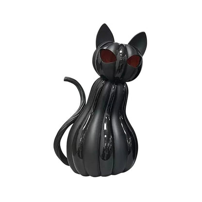 🎃 Halloween Glow-in-the-Dark Cat: 2-Piece Atmosphere Set