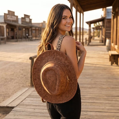 🤠Western Cowgirl Hat Backpack👜