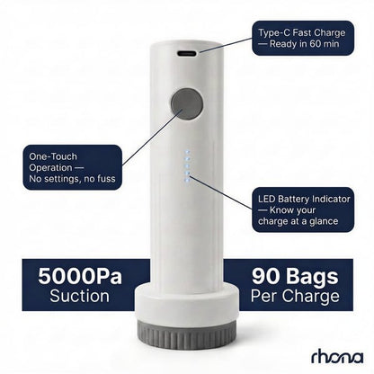 🏆 Voted Best Packing Hack 2026 🔥Cordless Travel Vacuum Bag Set