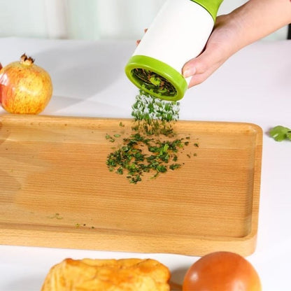 🌿 Compact Cordless Herb Chopper — Efficient Cilantro & Herb Mincer