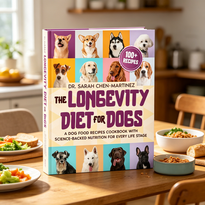 The Longevity Diet for Dogs: A Dog Food Recipes Cookbook