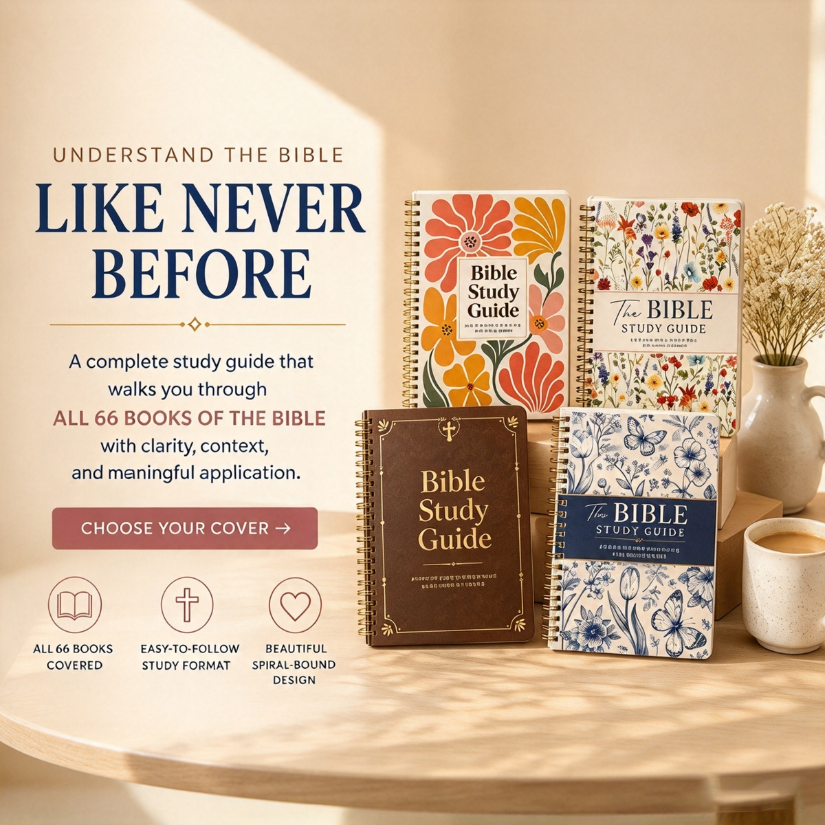 The Bible Study Guide – Find Peace, Hope & Spiritual Strength in God’s Word