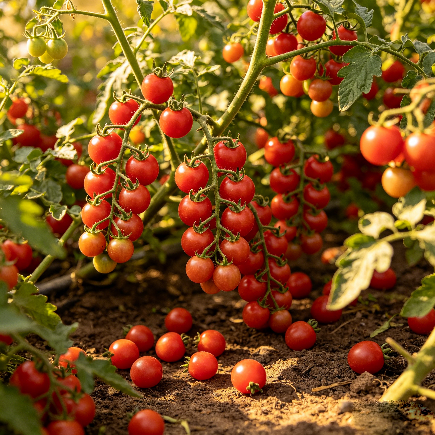 Summer Grow Juicy Ruby Pearl Tomatoes, Super Easy for Beginner Gardeners