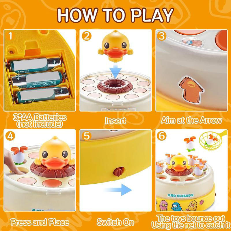 Halloween Games, Bounce and Catch Duck Board Games