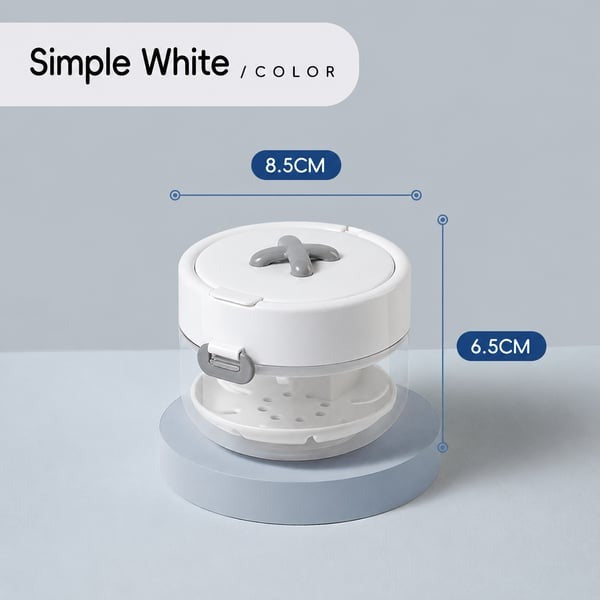 🔥3-in-1 Leak-Proof Retainer Cleaning Case with Mirror, Drain Tray & Travel Storage