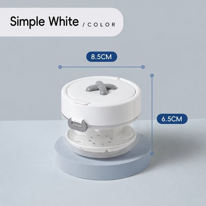 🔥3-in-1 Leak-Proof Retainer Cleaning Case with Mirror, Drain Tray & Travel Storage