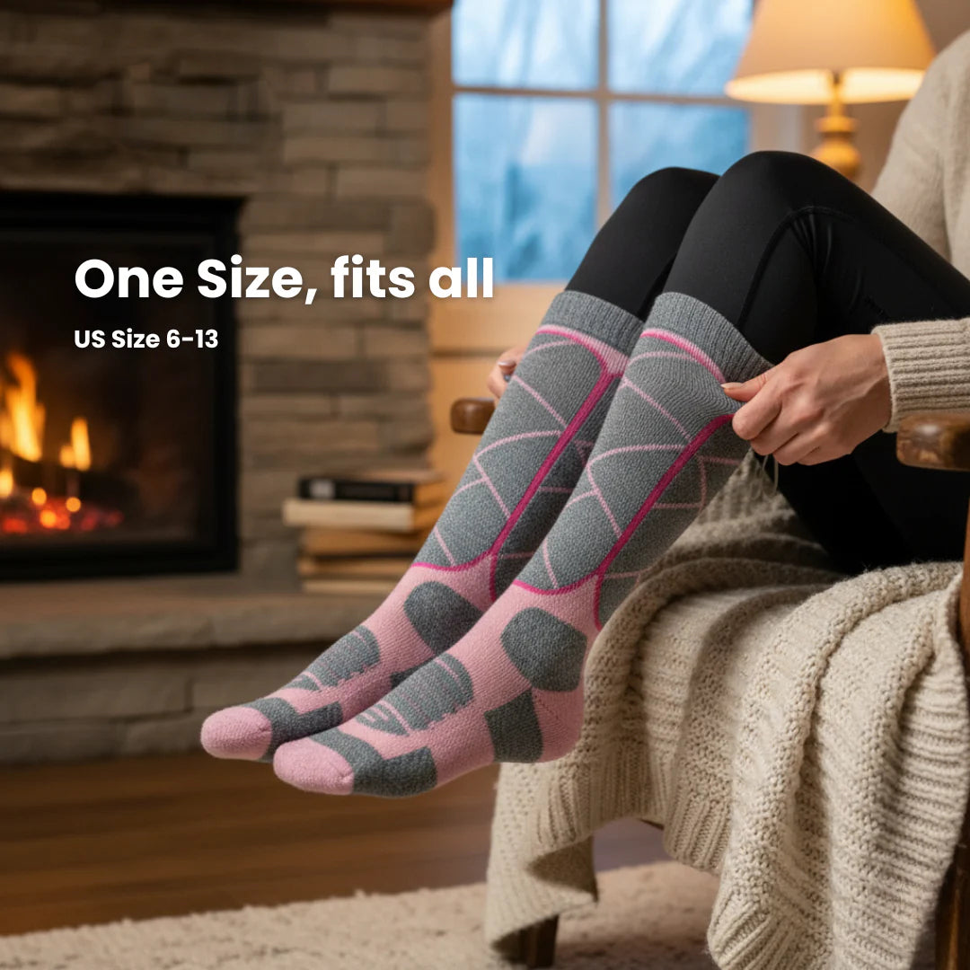 Winter Heated Socks – Rechargeable 4000mAh