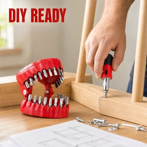 🧰Barn Star 28 pc. Dental Style Bit Set with Stubby Handle