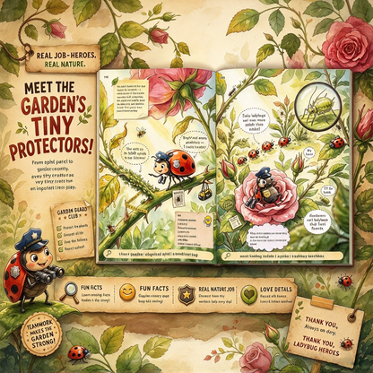 🧒The Secret & Curious Nature Encyclopedia Collection – Backyard & Ocean Creatures Set