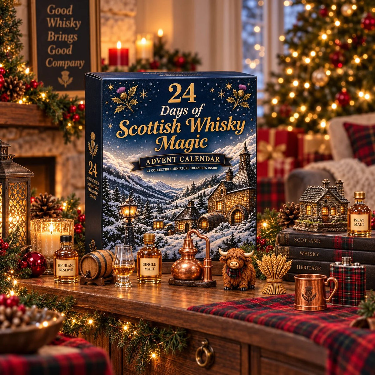 🥃🍾 2026 Scottish Whisky Blind Box Advent Calendar