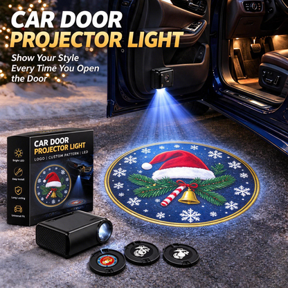 dht™⭐Christmas Car Atmosphere Projector Light – Festive Decor for Vehicles