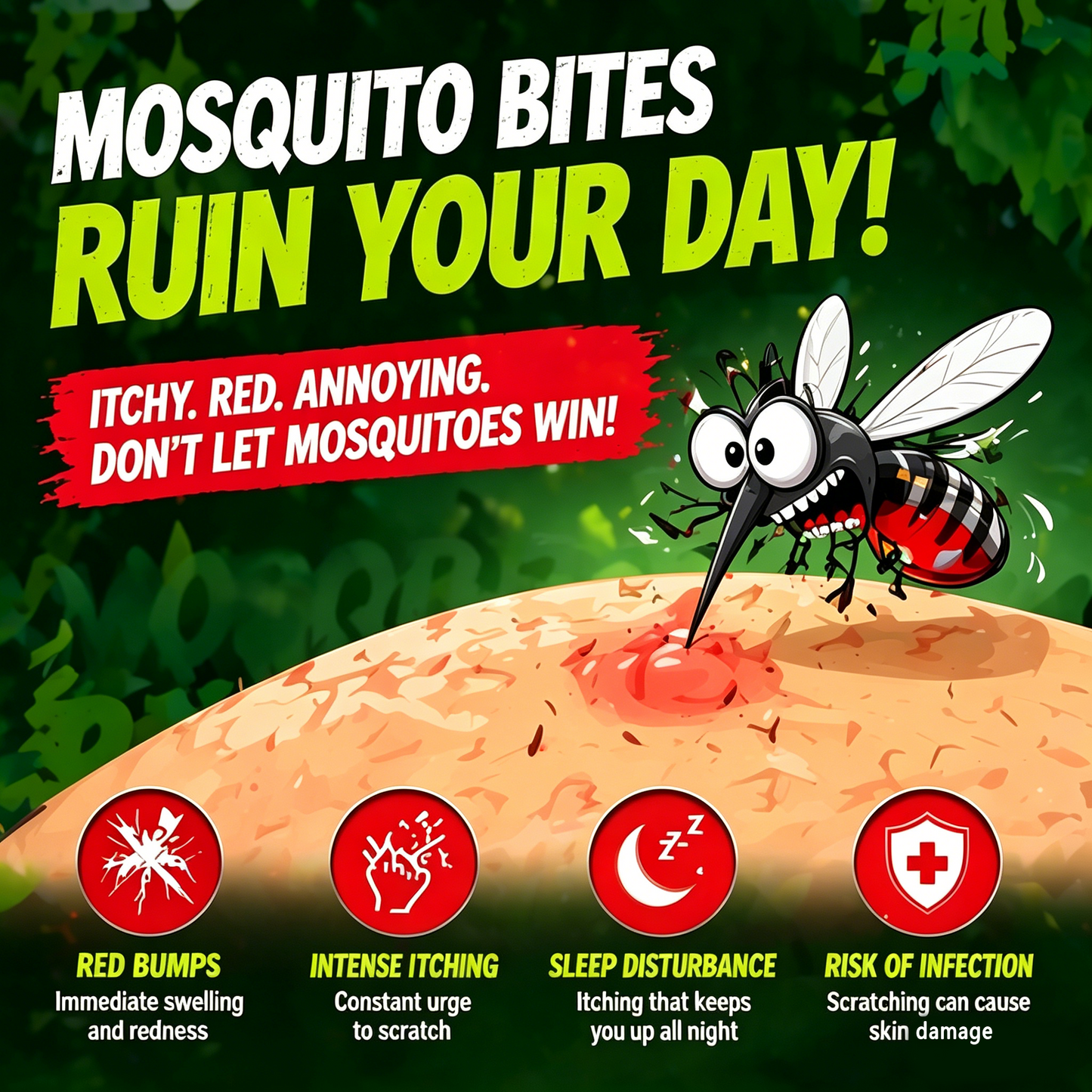 Mosquito repellent patch
