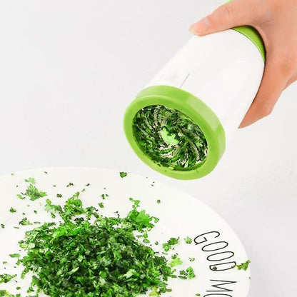 🌿 Compact Cordless Herb Chopper — Efficient Cilantro & Herb Mincer